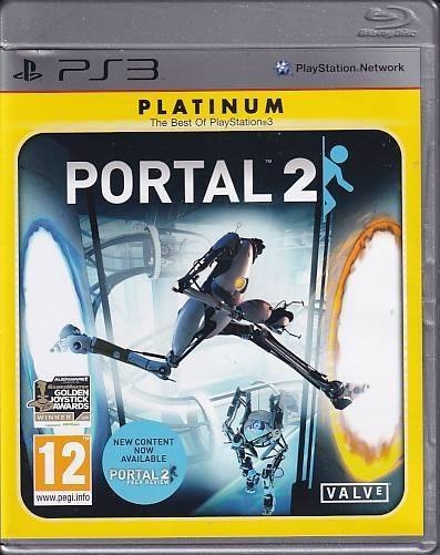 Portal 2 Platinum - PS3 (B Grade) (Genbrug)